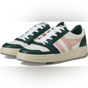 Gola Challenge Sneakers White/Evergreen/Pearl Pink size 8